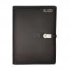 Бізнес-щоденник ELIOD чорний з Power Bank 8000 mAh, флешкою 16 Gb і безпровідною Qi зарядкою