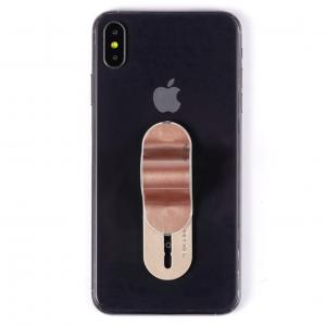 Держатель для телефона Momostick iSeries (A-i-03) Pink модный сдвижной аксессуар для смартфона на палец. Photo 3