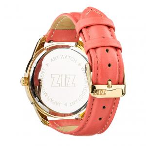 Годинник ZIZ Мінімалізм (кораловий, золото). Photo 2