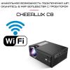 Портативный WIFI мини LED проектор 2200 lumen с динамиком + TV тюнер Cheerlux C8