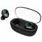 Бездротова Bluetooth гарнітура KUMI T5S Black Smart Touch спортивні навушники із зарядним пристроєм. Photo 2