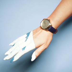 Годинник ZIZ Мінімалізм (синій, золото). Photo 2