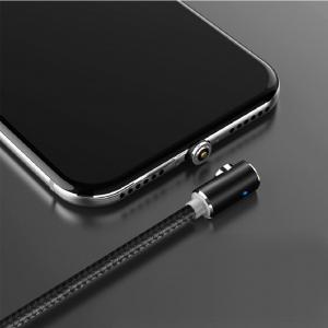 Магнітний кабель Topk USB 1m 2.1A 360 ° (TK51i-VER2) MicroUSB Black для заряджання смартфона. Photo 3