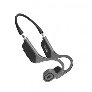 Кісткові навушники Bleutooth Sainyer B9 сірі із вбудованим чіпом Bluetrum та картою пам'яті на 8G. Photo 3