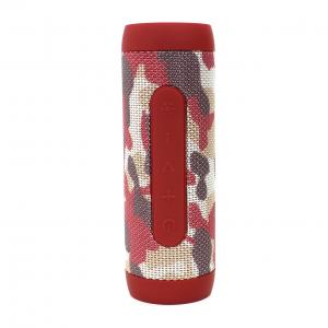 Колонка ZEALOT S22 Red Camouflage FM радіо ліхтарик 3 режими Bluetooth microSD карта. Photo 2