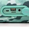 Портативная колонка ZEALOT S29 Blue Camouflage Bluetooth портативная FM радио Power Bank 5Wx2 USB AUX 3.5 mm