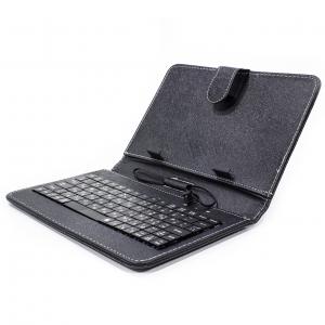 Чохол із клавіатурою Lesko для планшета 7 дюймів Black micro usb для планшетів електронних книг