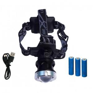 Ліхтарик на голову Bailong BL-8070-P50 LED налобний акумуляторний ліхтар. Photo 2