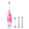 Електрична дитяча зубна щітка звукова з таймером та LED підсвічуванням Seago SG902 рожева. Photo 1