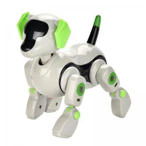 Іграшка робот собака електронний збірний конструктор розумний робот песик збери сам