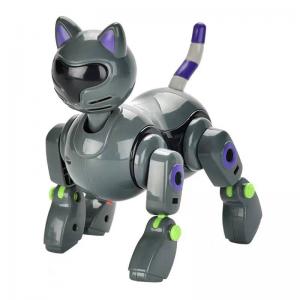 Іграшка робот кіт збірний електронний конструктор розумний котик збери сам