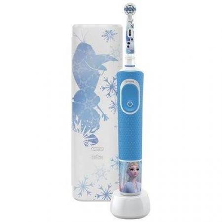 Детская электрическая зубная щетка Oral-B D100-413-2KX-Frozen-II