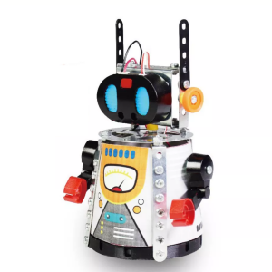 Дитячий інтерактивний робот на радіокеруванні іграшка збери сам зі світлом та звуком