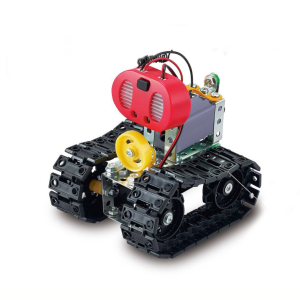 Іграшка робот програмований інтерактивний на радіокеруванні збери сам зі світлом та звуком