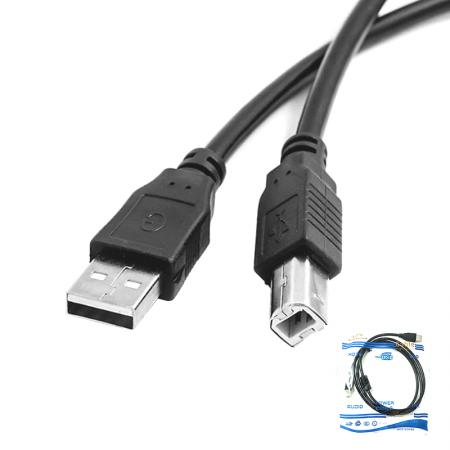 Кабель Lesko USB 2.0 AM/BM 1,5m для подключения принтера к компьютеру