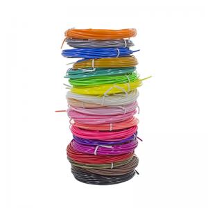 Набір PLA-пластика Kaiyiyuan нитка для 3D-ручки 20 Кольорів по 5 м Випадкові кольори