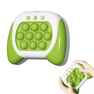 Електронний Pop It Pro антистрес дитяча інтерактивна розвиваюча іграшка 4 режими + підсвічування портативний поп-іт зелений