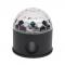 Диско шар EKOOT M-M09 MINI LED Bluetooth кольорова музика 9 кольорів кришталевий. Photo 2
