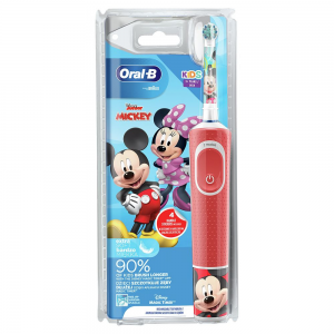 Дитяча електрична зубна щітка Oral-B D100-413-2K-Mickey. Photo 3