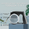 Автоматический поводок рулетка для собак 5в1 с фонариком и ёмкостью для воды + корма + отсеком для пакетов