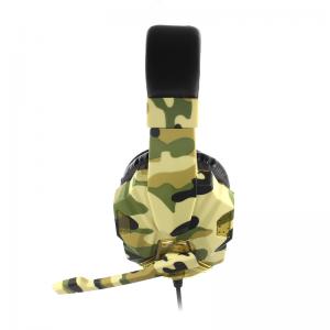Провідна гарнітура SOYTO SY830MV Camouflage Yellow мікрофон для спілкування по скайпу комп'ютерна для геймерів. Photo 2