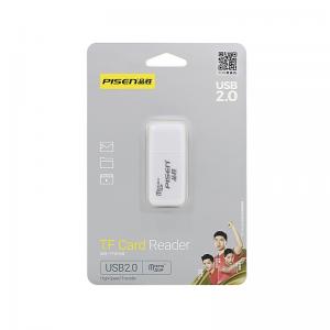 Кардрідер Micro SD Pisen TS-E004 White USB 2.0. Photo 2