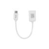 Перехідник для смартфона універсальний Pisen OG01-150 White OTG microUSB