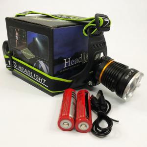 Налобний ліхтар Bailong BL-A7-P50 zoom 2х18650 3 режими надпотужний налобний ліхтарик. Photo 3