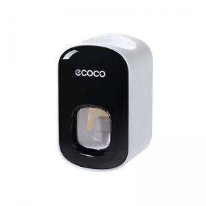 Диспенсер для зубної пасти ECOCO E1922 Black + White механічний