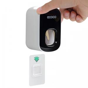 Диспенсер для зубної пасти ECOCO E1922 Black + White механічний. Photo 2