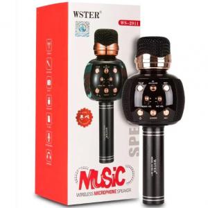 Безпровідний мікрофон караоке блютуз WSTER WS-2911 Bluetooth динамік