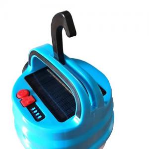 Підвісний ліхтар світильник LED з гачком для кемпінгу, ліхтариком та сонячною панеллю. Photo 2