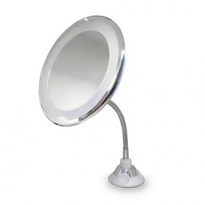 Дзеркало для макіяжу з підсвічуванням та ефектом збільшення на присосці.. Photo 3