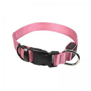 Нашийник для собак світлодіодний Friend CR2032 Pink L нейлоновий, що світиться. Photo 2