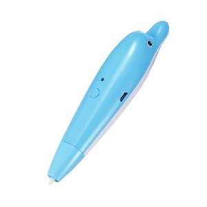 3D-ручка Kaiyiyuan Dolphin Blue низькотемпературна з акумулятором 1000mah з USB EN