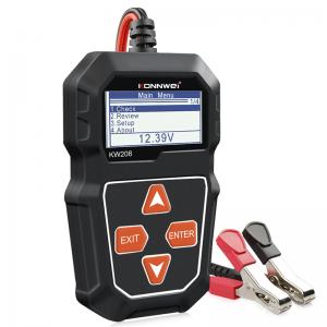 Автомобільно-акумуляторний тестер KONNWEI KW208 діагностика машин 12V. Photo 2