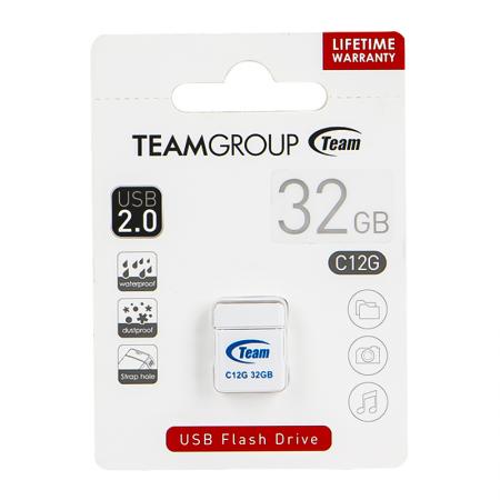 Флешка Team C12G 32Gb White