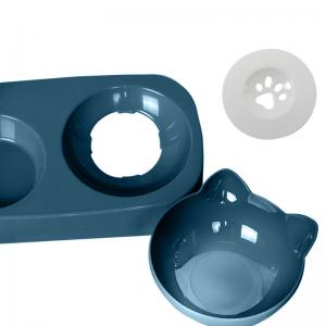 Миска для котів Taotaopets 119906 годівниця з поїлкою 22*28,2*14,5 см. Photo 3