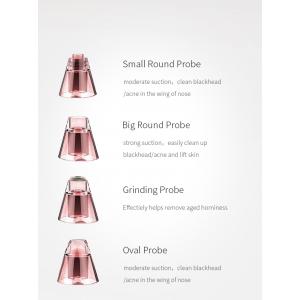 Вакуумний очищувач пор обличчя + прилад для пілінгу алмазної мікродермабразії + масажер з LED дисплеєм OKACHI GLIYA. Photo 3