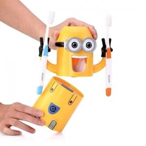 Дозатор зубної пасти Міньйон з тримачем для щіток. Photo 2