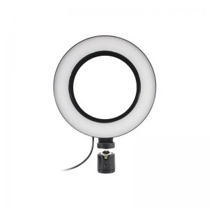 Кільцева лампа Lesko L-16-8 LED для селфі фото та відеозйомки блогерів