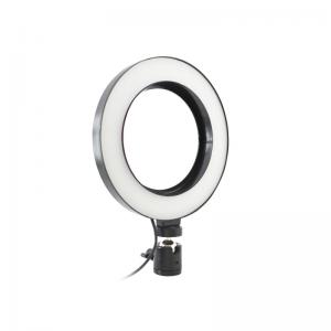 Кільцева лампа Lesko L-16-8 LED для селфі фото та відеозйомки блогерів. Photo 2