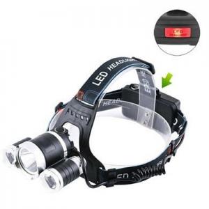 Ліхтар Bailong Police 3000-T6+2XPE (2х18650, 5 режимів, Zoom, 1500 люмен) налобний ліхтар з лінзою. Photo 3