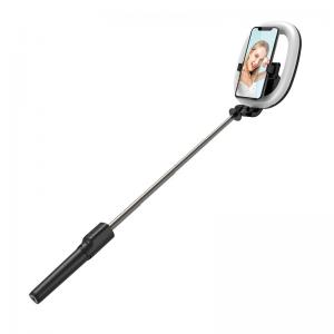 Штатив з моноподом Yinstron R10 Black з кільцевою кригою лампою для телефону LED. Photo 2