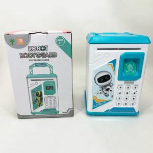 Скарбничка-сейф ROBOT BODYGUARD з кодовим замком відбитком пальця та купюроприймачем. Photo 3