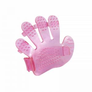 Рукавичка Hoopet Pet Wash Brush Pink для купання та масажу тварин
