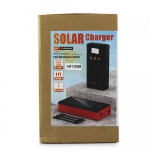 Портативная мобильная зарядка повербанк POWER BANK SOLAR 8058 на 20000 MAH. Photo 3