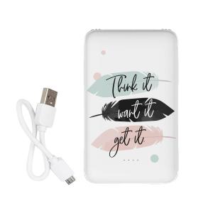 Повербанк ZIZ Думай Бажай Отримуй 5000 мАч. Photo 2