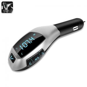 Автомобільний bluetooth fm модулятор X5 з дисплеєм. Photo 2
