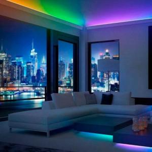 Світлодіодна стрічка SMD 5050 RGB LED 2/5 м. Photo 2